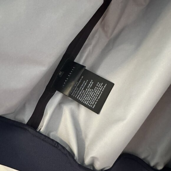 NWT PRADA LUNA Rossa Pirelli Jacket Windbreaker Coat Nylon Sz 42 Blue - Picture 7 of 10